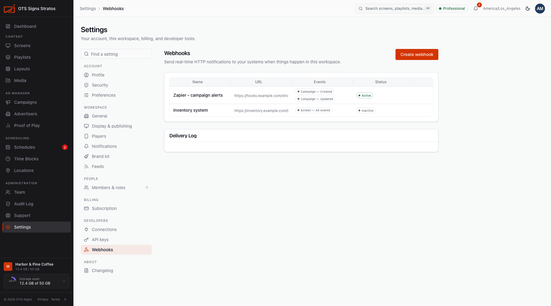 Webhooks